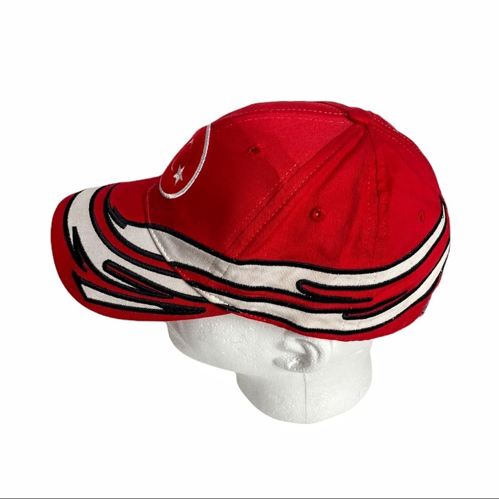Kadim Red/Black/White Turkish Flag Baseball Cap - Picture 3 of 13